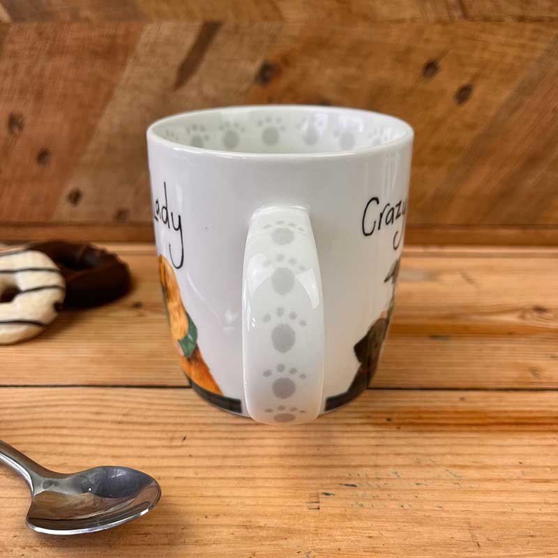 Beker/mok Crazy dog lady