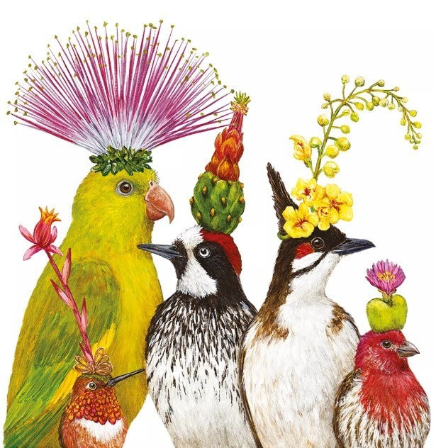 Servet, PPD, napkin, cadeau, vogel, bird, bloem, flower, servetten, napkins, tafeldekken, tafel dekken, DIY, modpodge, tafeldecoratie, diner, lunch, eten, dinner, scrapbook, scrapbooking, vogels, birds, hoofddeksel, hoed, fruit, bloemen, bloemophoofd, planten, vreemdevogel
