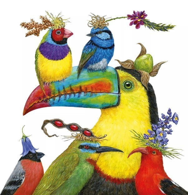 Servet, PPD, napkin, cadeau, vogel, bird, bloem, flower, servetten, napkins, tafeldekken, tafel dekken, DIY, modpodge, tafeldecoratie, diner, lunch, eten, dinner, scrapbook, scrapbooking, vogels, birds, hoofddeksel, hoed, fruit, bloemen, bloemophoofd, planten, vreemdevogel