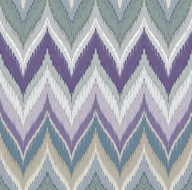 Servet Zig-zag blue
