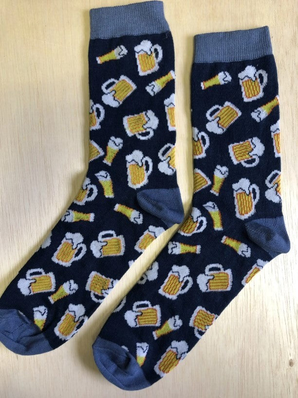 Sok, sokken, bier, bierpullen, bierschuim, drank, bar, kroeg, drinken, schuim, borrel