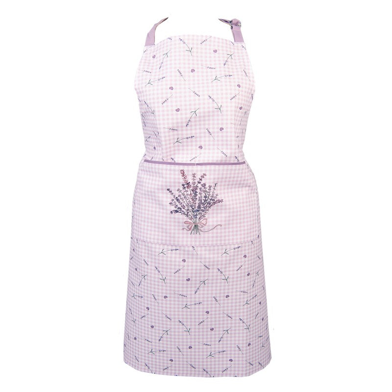 Keukenschort lavendel/lavender Lavendel, lavender, paars, lila bloemen, schort, keukentextiel