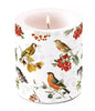Kaars Autumn Birds, Crea, Ambiente Europe BV, kaars, candle, lichtje, vuur, kaars aansteken, cadeau, lont, vogel, vogels, bird, birds, herfst, autumn, takken, natuur