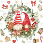 Servet Gnomes in wreath