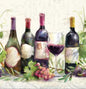 Servet Wine Bottles, Ambiente, Servet, napkin, cadeau, servetten, napkins, tafeldekken, tafel dekken, DIY, modpodge, tafeldecoratie, diner, lunch, eten, dinner, scrapbook, scrapbooking, wijn, wine, wijnfles, wijnflessen, wine bottle, bottle, rode wijn, flessen, alcohol