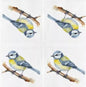Servet, Pimpelmees, Esschert Design, napkin, napkins, servetten, DIY, modpodge, tafelen, mees, koolmees, koolmeesje, vogel, bird, birds, tafel dekken, natuur, decoupage, servet pimpelmees