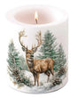 Kaars Winter stag