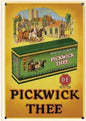 Garage, muurdecoratie, nostalgisch, nostalgie, reclame, reclamebord, blikken bord, metalen bord, Pickwick thee, Pickwick, thee, koffie, Joure, tea