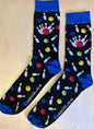 Sokken, Sok, sock, socks, stocking, leuke sokn, leuke sokken, grappige sokken, bowlen, bowling, bal, kegels, bowling kegels