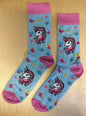 Sokken Eenhoorn, Sok, sock, sokken, socks, stocking, eenhoorn, unicorn, sprookje, paard, pony, hoor