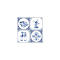 Servet met afbeelding van klompen, molen, kussend paartje, tulp, Delfts blauw, Ambiente Europe BV, servet, servetten, napkin, napkins, cadeau, tafeldekken, tafel dekken, DIY, modpodge, tafeldecoratie, diner, lunch, eten, dinner, scrapbook, scrapbooking