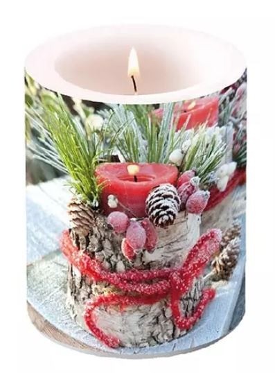 Kerst kaars Frozen Candle