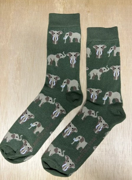 Sokken Olifanten, Sok, sock, sokken, socks, stocking, olifant, elephant, olifanten, Safari, Afrika, wilde dieren, slurf, dierentuin, slagtanden