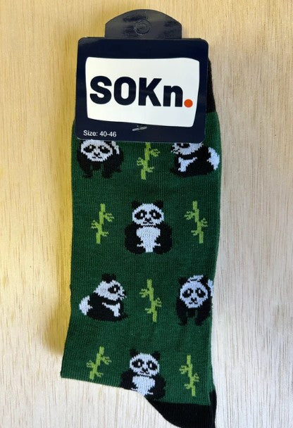 Sokken met panda beren