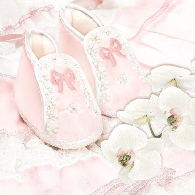 Servet Christening Shoes Pink