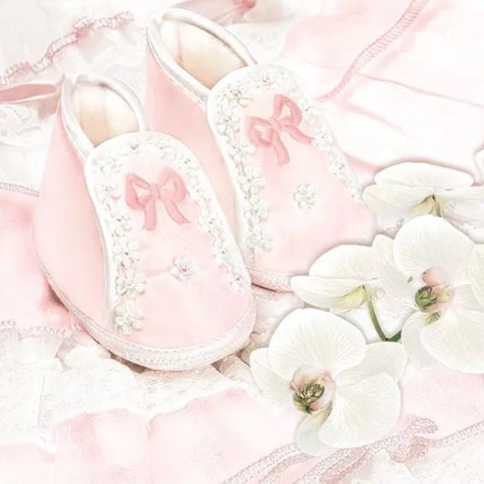 Servet Christening Shoes Pink