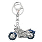 Sleutelhanger met motorfiets   Ook te gebruiken als tassenhanger   Merk: Juleeze Materiaal: metaal   Kleur foto kan afwijken van origineel