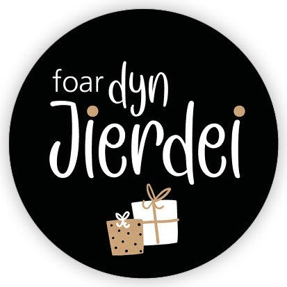 Stickers rond Foar dyn jierdei