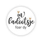 Stickers rond In kadootsje foar dy