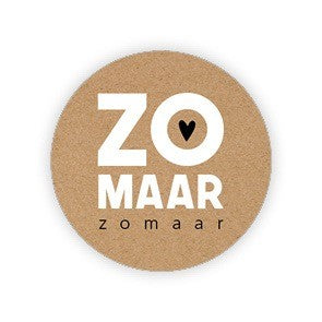 Stickers rond Zomaar