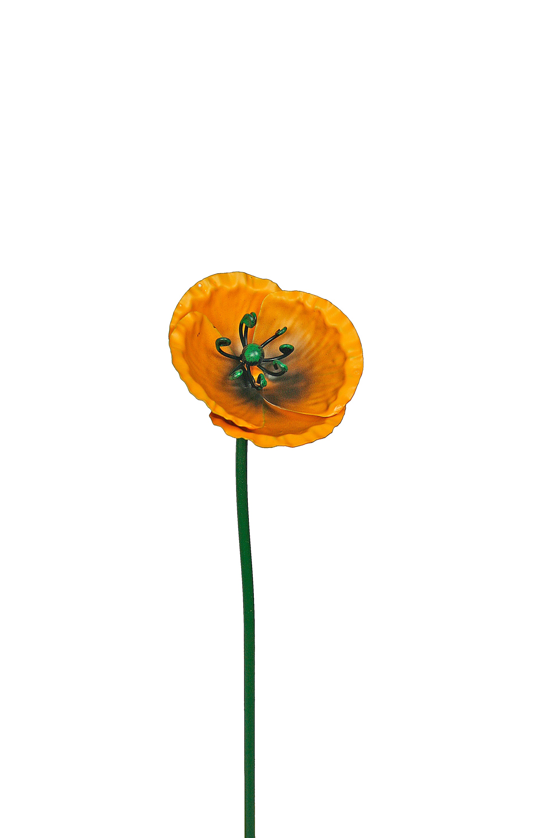 Bloem, bloemsteker, tuinsteker, tuinaccessoires, papaver, bloemen, tuin, bloementuin, bloemenplukken, plukken, bloemprikker, bloembol, bloeien